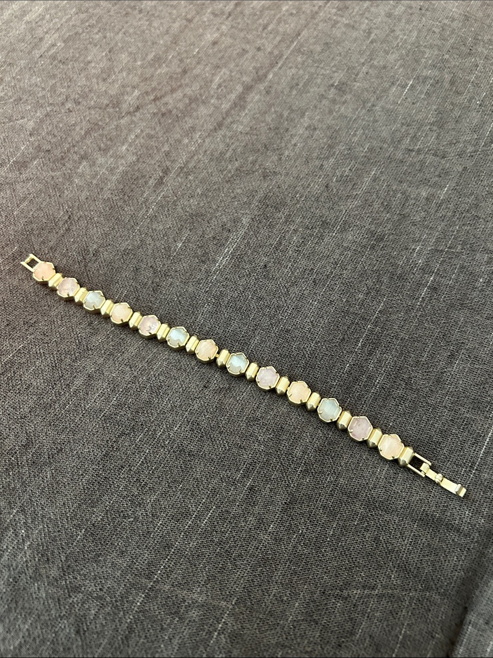 Kendra Scott Gold-Tone Bracelet with Iridescent Opal Stones
